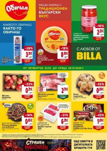 Брошура Billa
