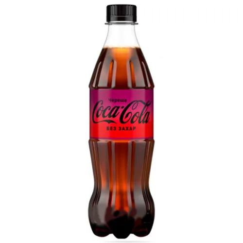 Газирана напитка Coca-Cola череша ZERO 500мл. - Coca Cola