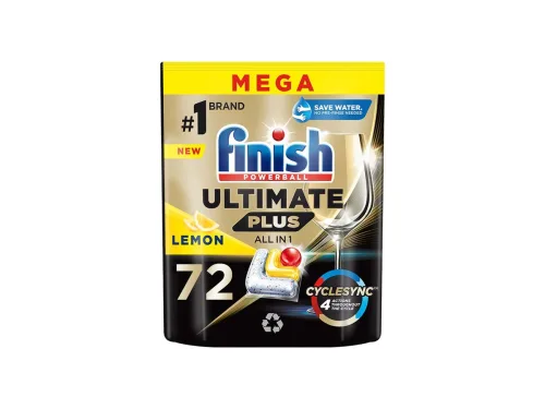 Таблетки за Съдомиялна Finish Ultimate Plus Лимон 72бр