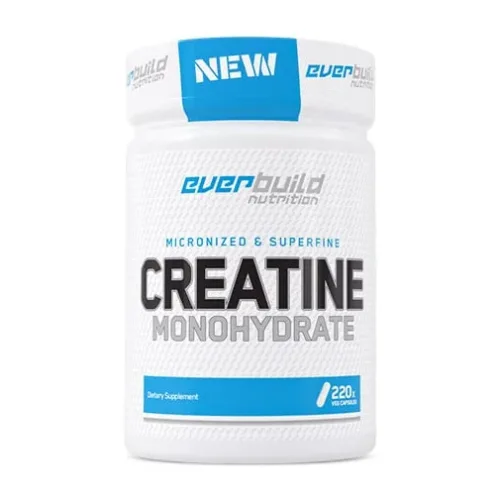 Creatine Monohydrate / 220 Caps / 200g - Everbuild