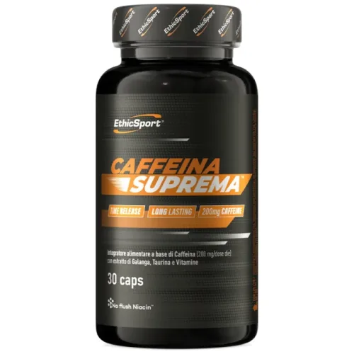 Caffeina Supreme | Caffeine + Taurine & Theanine (30 дози) / 30 капсули - EthicSport