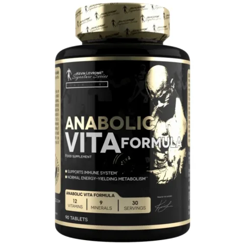 Anabolic Vita Formula | Performance Multivitamins with Antioxidant Complex (30 дози) / 90 Таблетки - Kevin Levrone