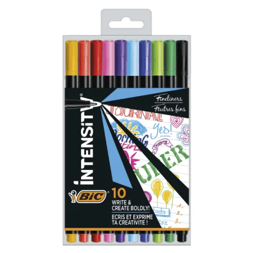 Тънкописци Bic intensity classic 10бр. - Bic