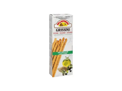 Гризини Granforno Сусам 125гр Кутия