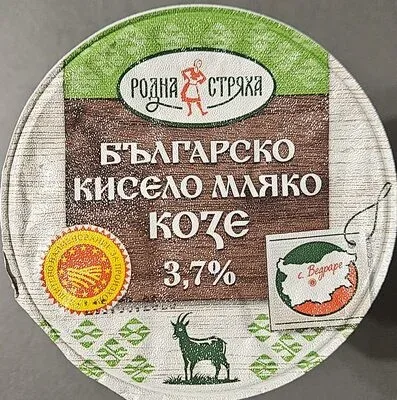 Българско кисело козе мляко ЗНП - Родна стряха