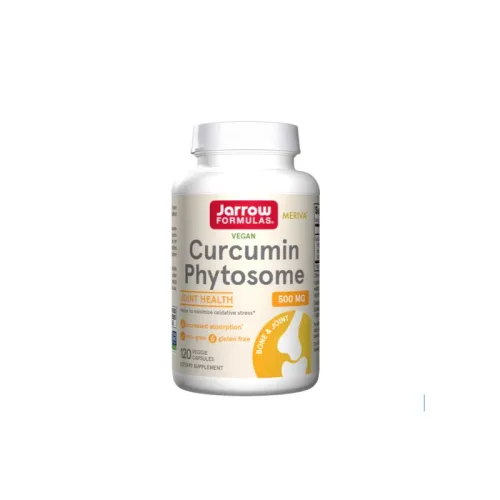 Curcumin Phytosome 500mg - Куркумин, Разфасовка 120 caps - Jarrow Formulas