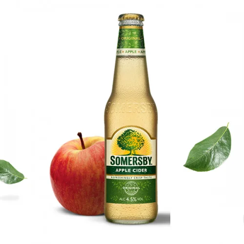 Сайдер Somersby ябълка 330мл. - Somersby