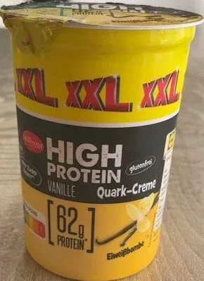 Протеиново извара крем с ванилия / Protein Quark Cream Vanilla - Milbona
