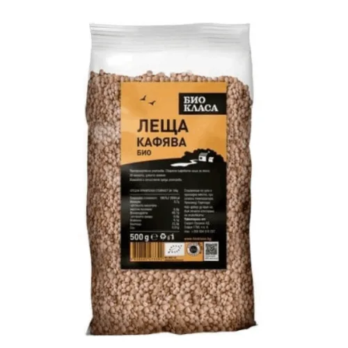 Био леща кафява 500 гр. Био класа