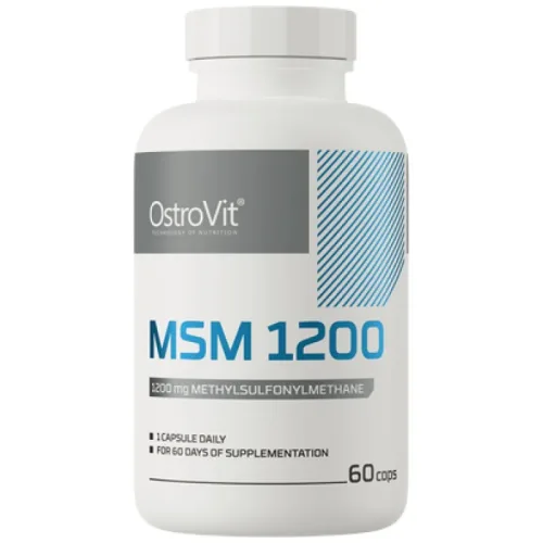 MSM 1200 mg / 60 капсули, 60 дози - OstroVit