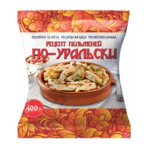 Уралски пелмени с птиче месо 1кг.