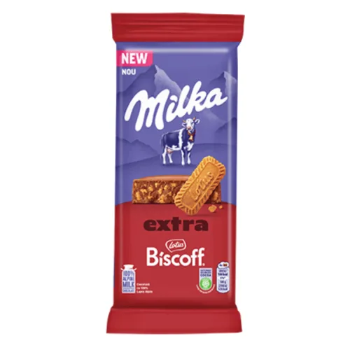 Шоколад Milka Biscoff Extra 190гр. - Milka