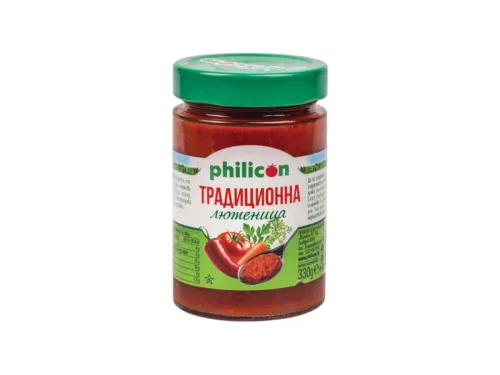 Лютеница Philicon Традиционна 330 Г Буркан - Филикон