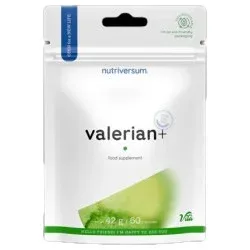 Valerian+ | with Rhodiola & L-Theanine / 60 капсули, 30 дози - Nutriversum