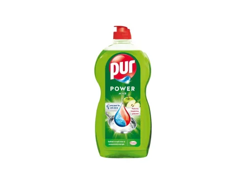 Препарат За Съдове Pur Power Ябълка 1.2 Л