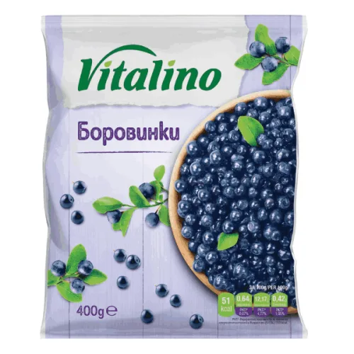 Боровинки замразени Виталино 400гр. плик