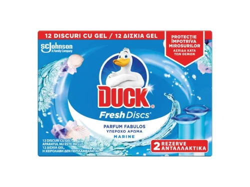 Ароматизатор Duck Wc Свежи Дискове Пълн. Син 2бр