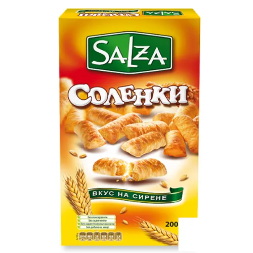 Соленки с вкус на сирене Salza 200гр.