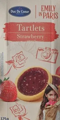 Овални тарталети с масло и ягоди / Oval Butter Strawberry Tartlets - Duc de Coeur