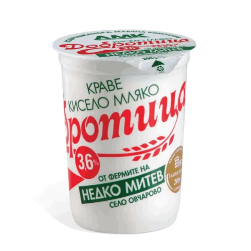 Кисело мляко Добротица 3,6% 500гр.
