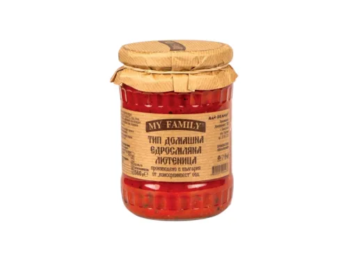 Лютеница My Family Едросмляна Домашна 500 Г