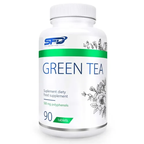 Green Tea - Липотропен Фет Бърнер - Зелен Чай, Разфасовка 90 tabs - SFD