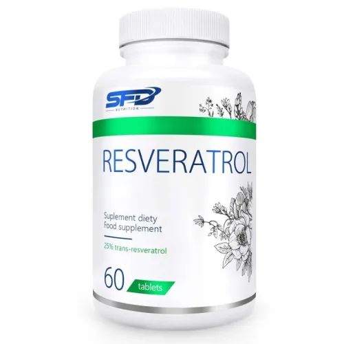 Resveratrol - Антиоксидант - Ресвератрол, Разфасовка 60 tabs - SFD
