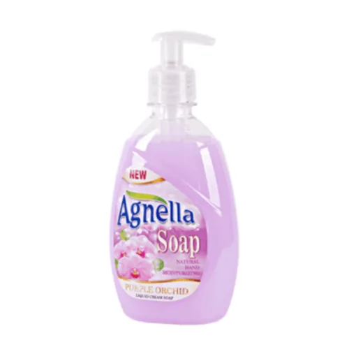 Течен сапун Agnella purple orchid помпа 400мл.