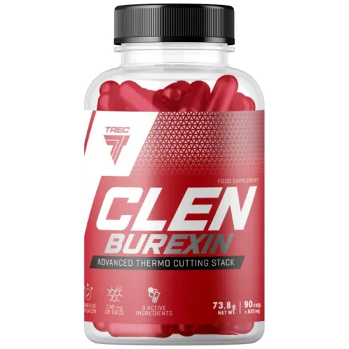 ClenBurexin | Thermogenic Fat Burner / 90 капсули, 45 дози - Trec Nutrition