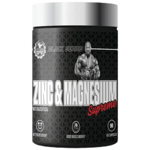 Black Series | Zinc & Magnesium Supreme - ZMA / 90 капсули, 90 дози - Dexter Jackson Signature Series