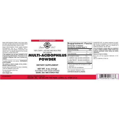 Прах Multi-Acidophilus - Solgar