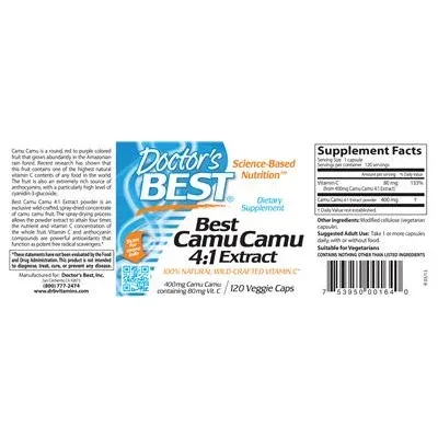 Екстракт от Каму Каму 4:1 / Best Camu Camu 4:1 Extract - Doctor's Best