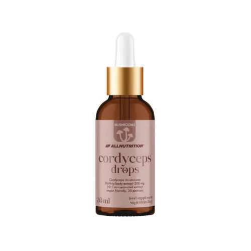 Mushrooms Cordyceps Drops - Кордицепс, Разфасовка 30ml - Allnutrition