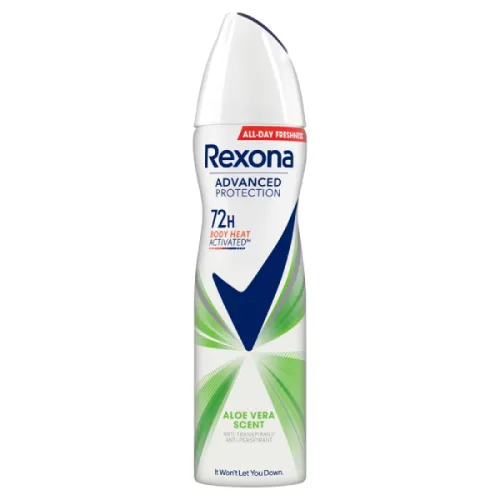 Дезодорант Rexona Advanced 72h Aloe vera 150мл.