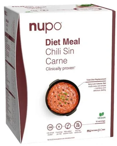 Diet Meal Чили син карне, 10 x 34 g, Nupo - Nupo