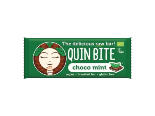Барче Био Quin Bite Шоко Мента Сурово - Quin Bite