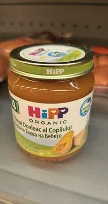 Hipp тиква на Бебето