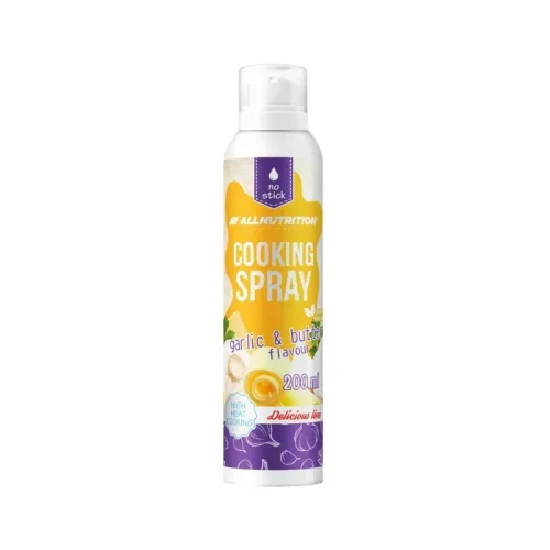 Cooking Spray - Garlic & Butter - Спрей За Готвене, Разфасовка 200ml - Allnutrition