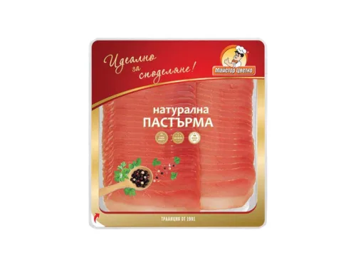 Пастърма Майстор Цветко Натурална Слайс 200 Г Мап