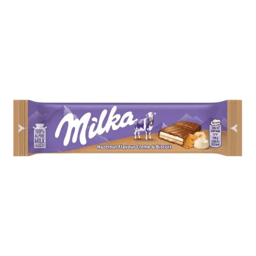 Шоколад Milka с лешник и бисквита 46гр.