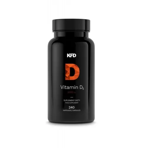 KFD Vitamin D3 - Витамин D, Разфасовка 240 caps - KFD Nutrition