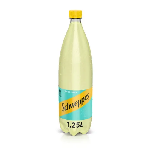 Газирана напитка Schweppes Bitter Lemon 1,25л. - Schweppes
