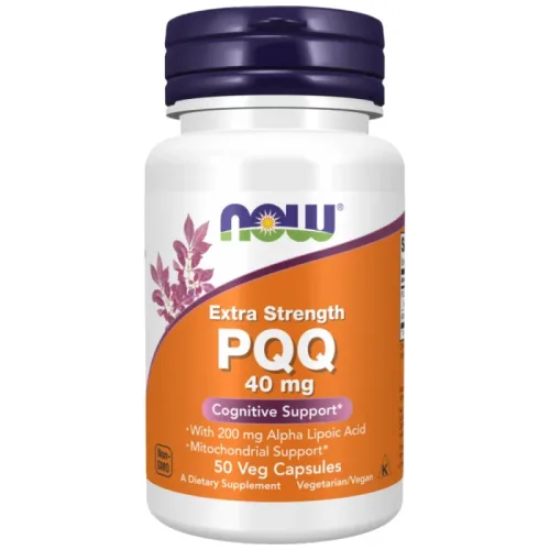 PQQ 40 mg Extra Strength | with Alpha Lipoic Acid 200 mg (50 дози) / 50 капсули - NOW Foods