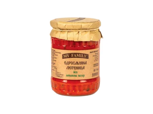 Лютеница My Family Едросмляна Без Доб. Захар 500г