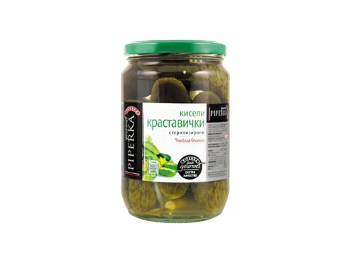 Краставички Piperka Стерилизирани 680гр Буркан
