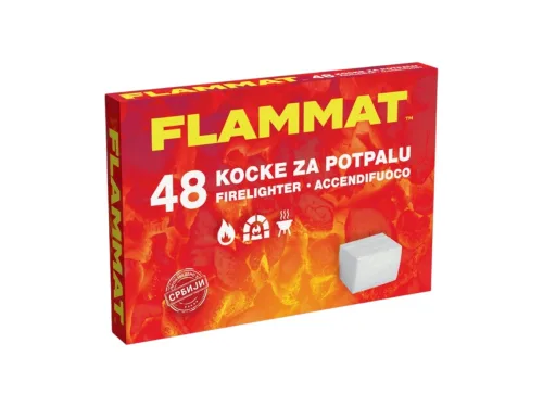 Кубчета Flammat Сухи за Разпалване 48бр Петрол