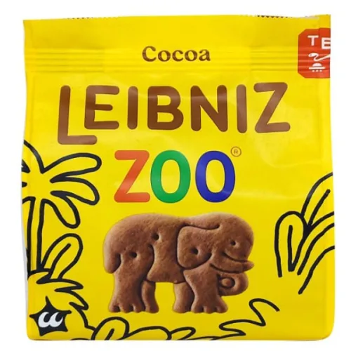 Бисквити Leibniz Zoo какао 100 гр.