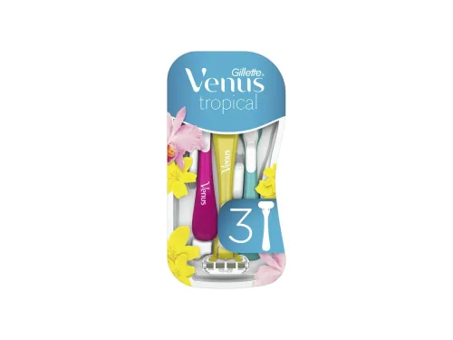 Самобръсначка Жилет Venus Tropical 3бр Еднократни