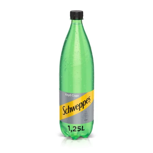 Газирана вода Schweppes Клуб Сода 1,25л.