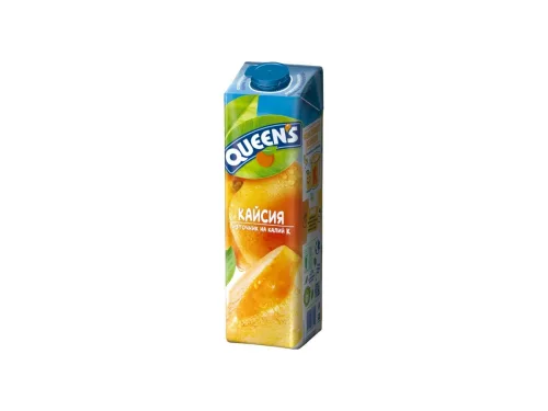 Напитка Плодова Queens Кайсия 1л